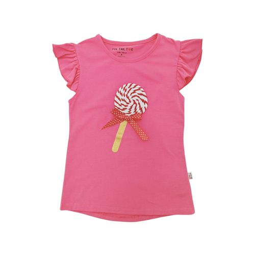 Blusa rosa para niña