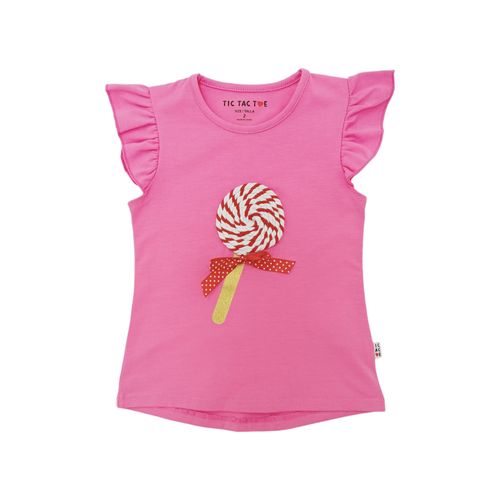 Blusa estampada para niña