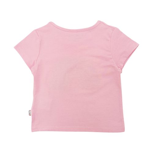 Camiseta rosa pastel para niña