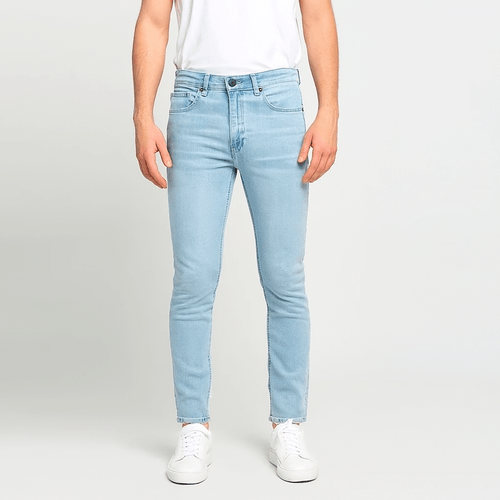 Slim jeans azul claro para hombre
