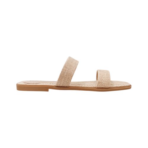 Sandalias beige casuales para mujer