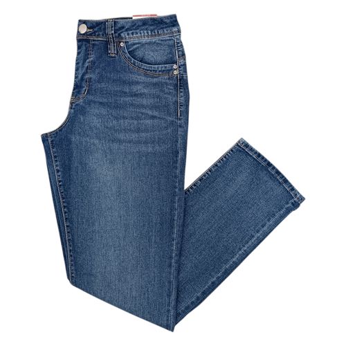 Straight jeans lavado para mujer