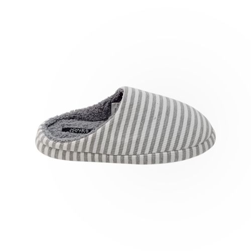 Pantuflas gris para mujer