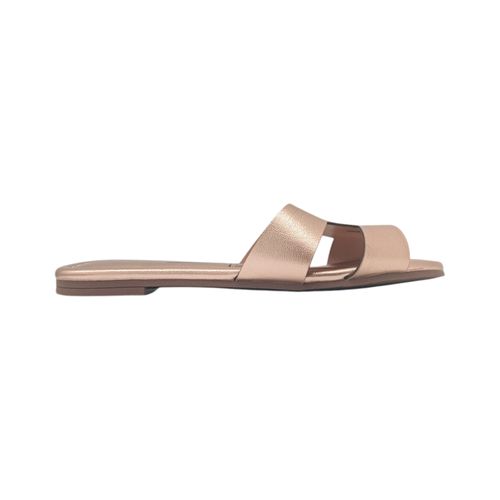 Sandalias nude sólidas para mujer