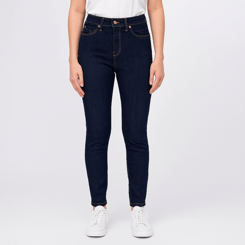 Skinny jeans sólido para mujer
