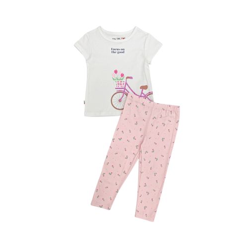 Conjunto estampado para niña