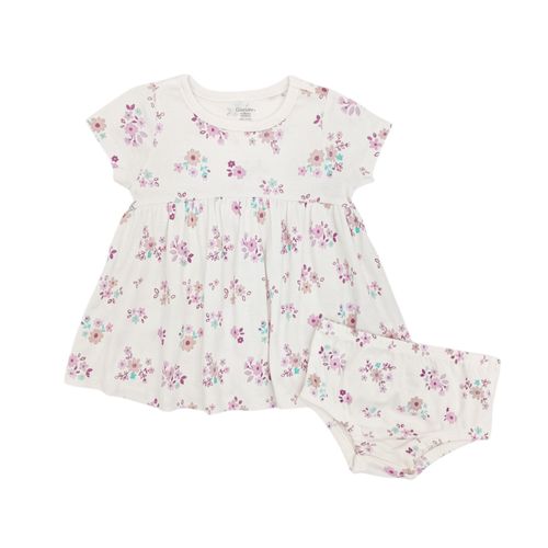 Vestido blanco para bebé niña