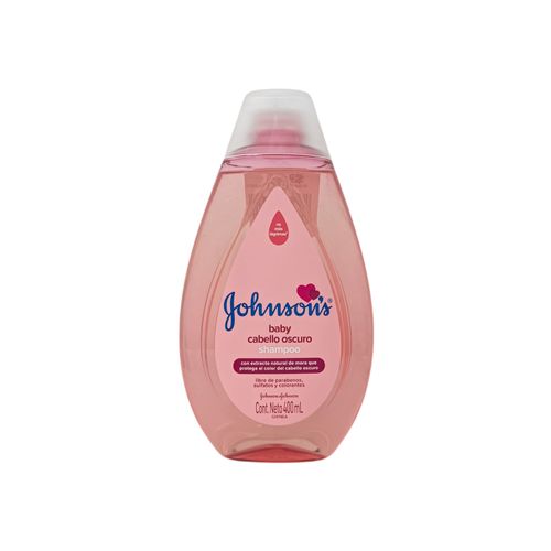 Shampoo Johnson's baby cabello oscuro 400 ml