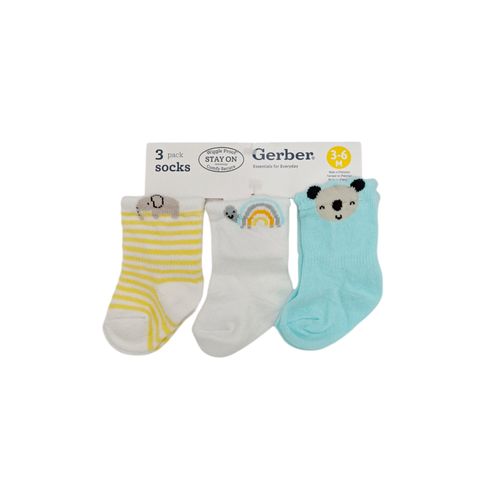 Set de calcetines estampados para bebé niña