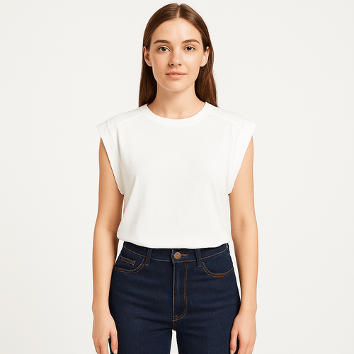 Blusa sólida para mujer