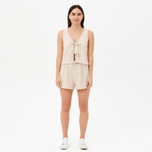 Conjunto beige para mujer