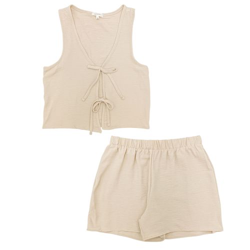 Conjunto beige para mujer