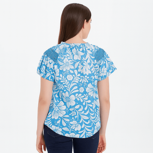Blusa estampada para mujer