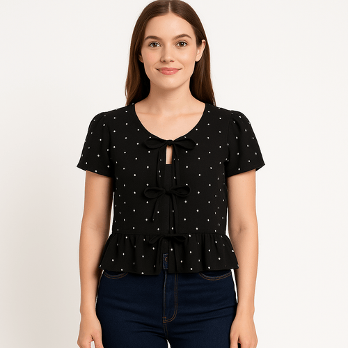Blusa estampada para mujer
