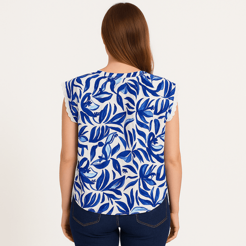 Blusa estampada para mujer