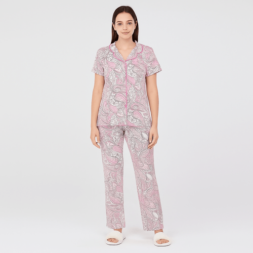 Pijama estampada para mujer