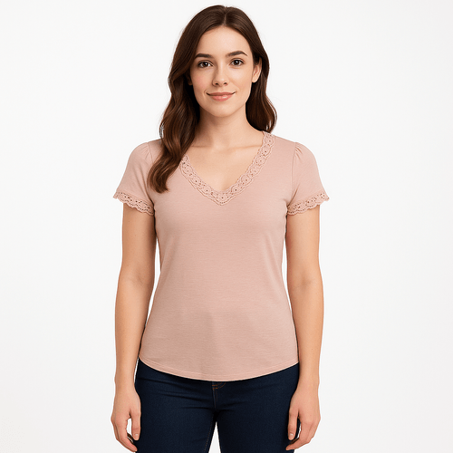 Blusa con textura para mujer