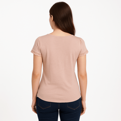 Blusa con textura para mujer