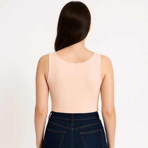 Tank top sólido para mujer