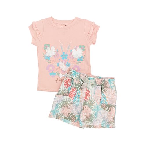 Conjunto rosa para bebé niña