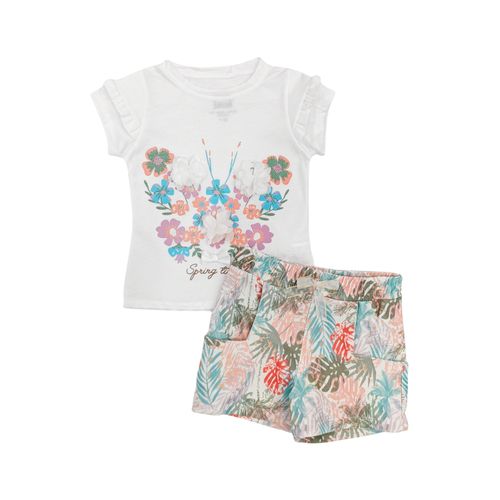 Conjunto blanco para bebé niña