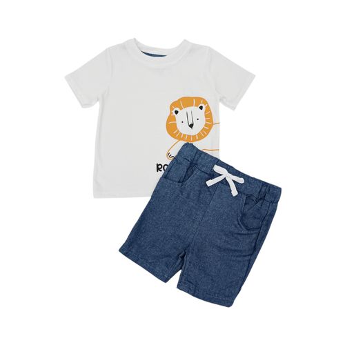 Conjunto blanco para bebé niño