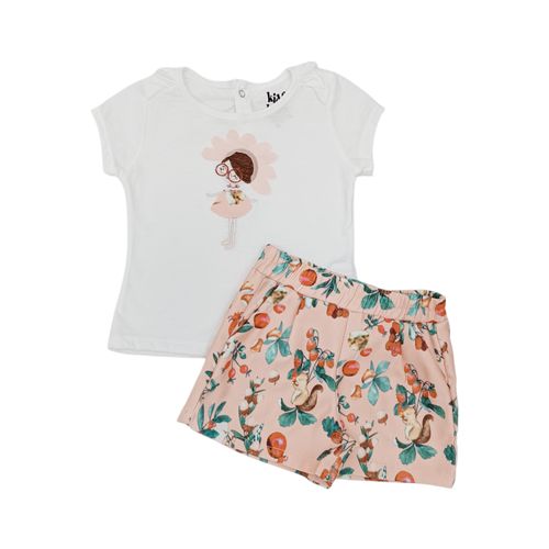 Conjunto estampado para niña