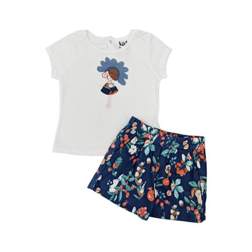 Conjunto navy para niña