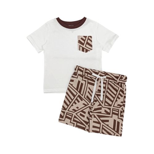 Conjunto bicolor para niño