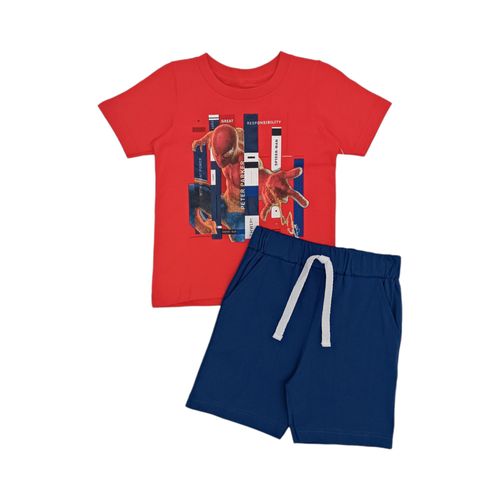 Conjunto rojo para niño