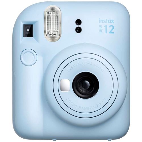 Cámara fujifilm instax mini 12 azul