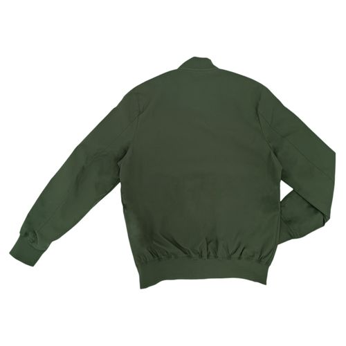 Cárdigan verde sólido para hombre