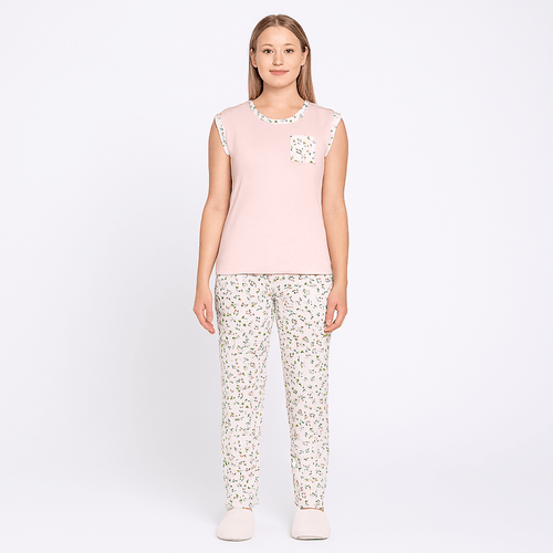 Pijama estampada para mujer