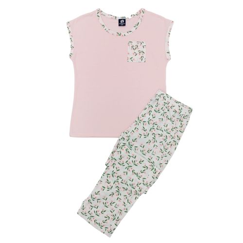 Pijama estampada para mujer