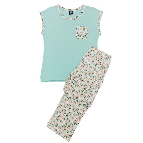 Pijama estampada para mujer