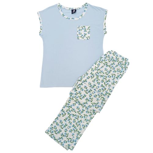 Pijama estampada para mujer