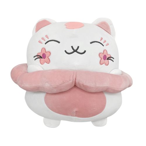 Cojín de gato blanco