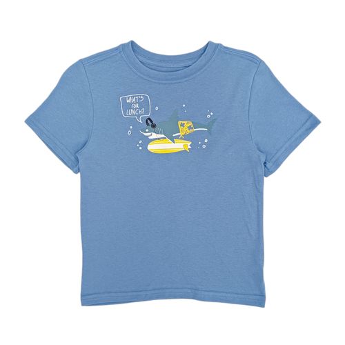Camiseta celeste para niño