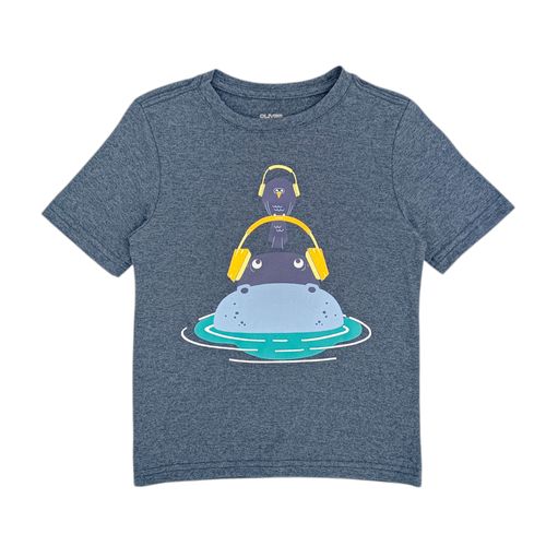 Camiseta navy para niño