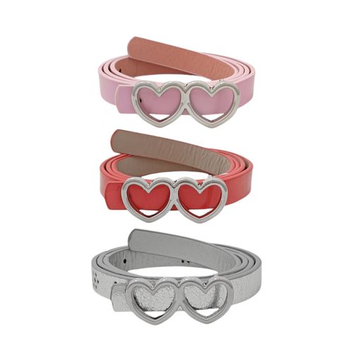 Pack de 3 cinchos multicolor para niña