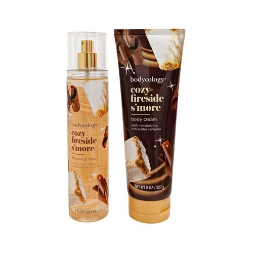 Set de fragancia y crema corporal Cozy Fireside S'more