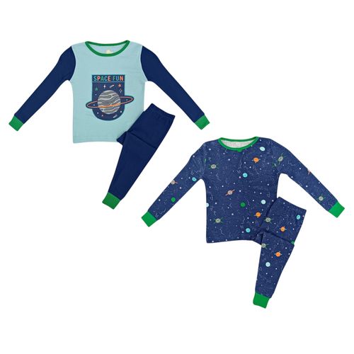 Conjunto de pijamas multicolor para niño
