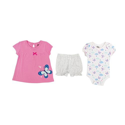 Conjunto estampada para bebé niña