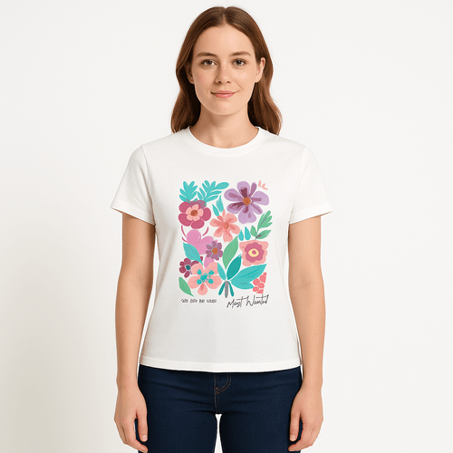 Camiseta estampada para mujer