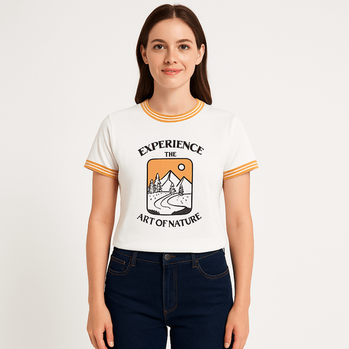 Camiseta estampada para mujer
