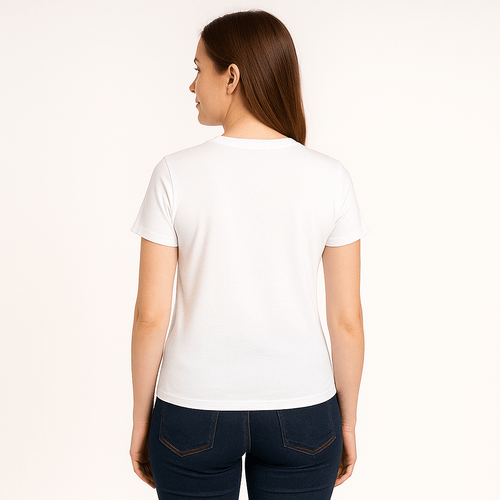 Camiseta blanca para mujer