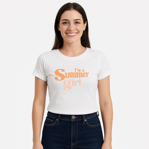 Camiseta estampada para mujer