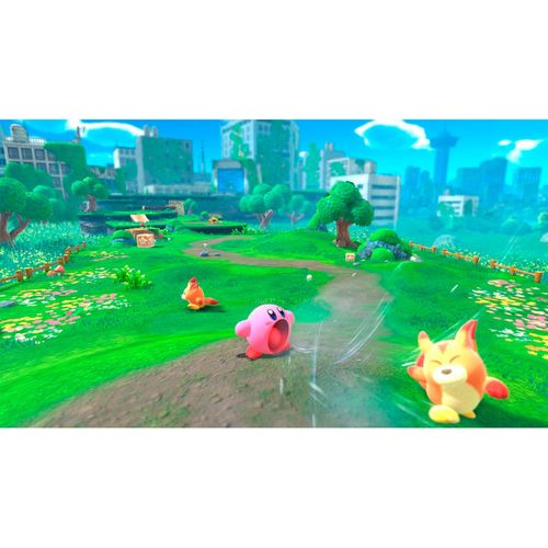 Juego Kirby and the forgotten land nintendo switch