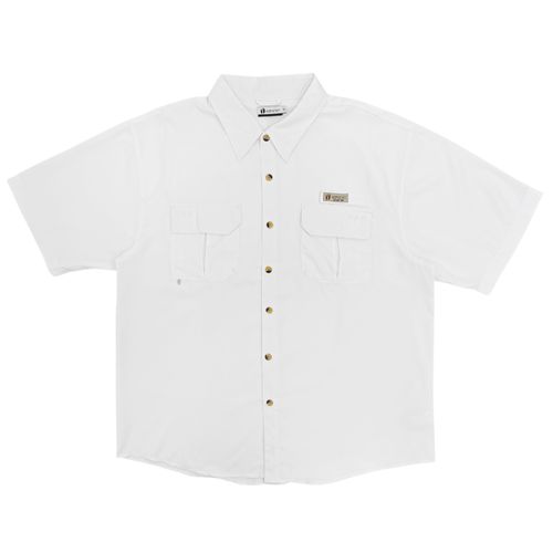 Camisa negra sólido para hombre