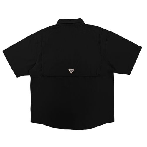 Camisa blanca sólido para hombre
